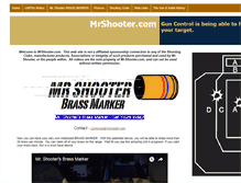 Tablet Screenshot of mrshooter.com